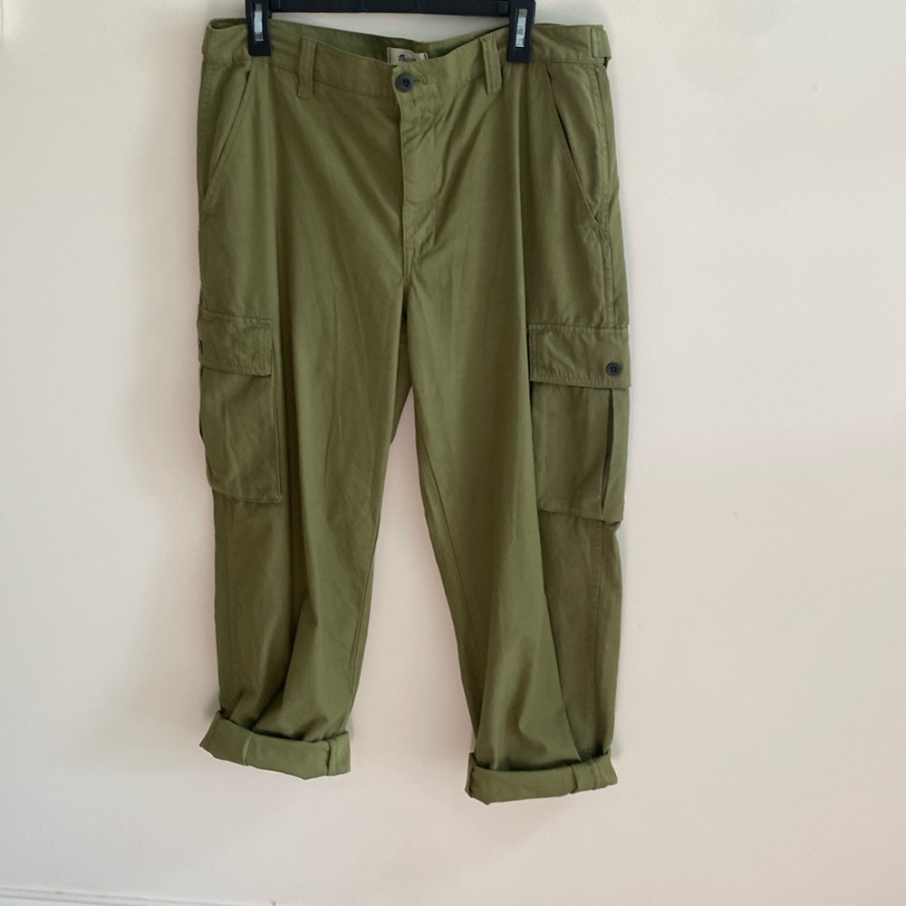 Madewell Olive Cargo Pants Size 30
